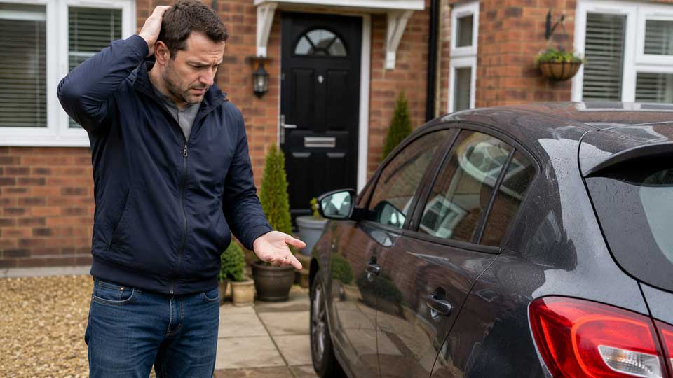 Illustration for: I lost my car keys — does comprehensive insurance normally cover replacement keys?